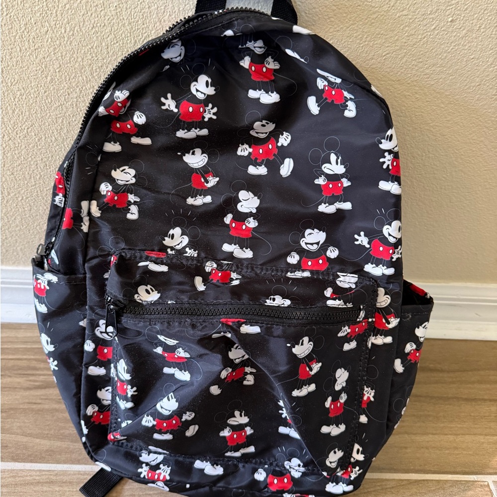Mickey Mouse Black Backpack